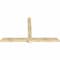 Ekena Millwork Eugene Rough Sawn Timber Gable Bracket, Douglas Fir, 96"W x 56"H x 4"D x 6"F, 14/12 Pitch GBW096X56X0406EUG00RDF - alternate 4